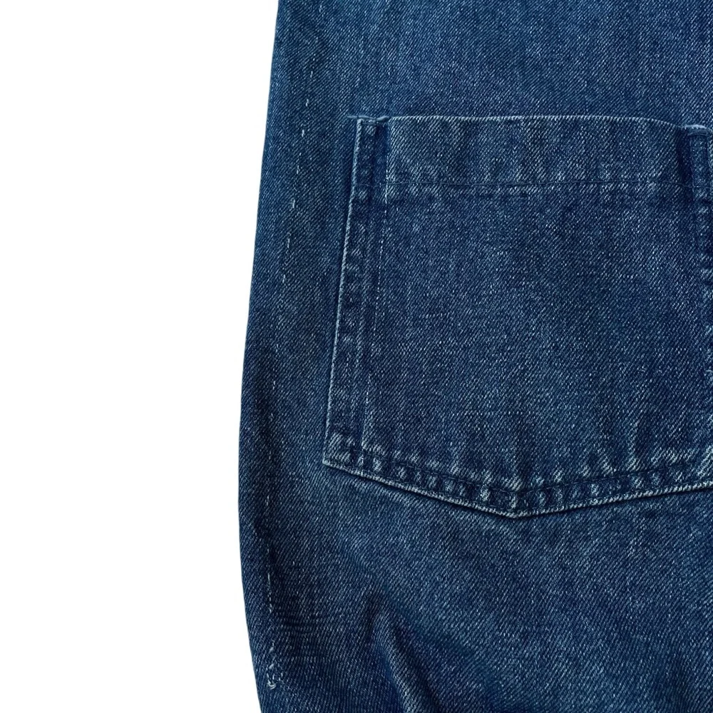 Vintage Sergio Valente Long Denim Jacket 3/4 Sleeve - Picture 5 of 16